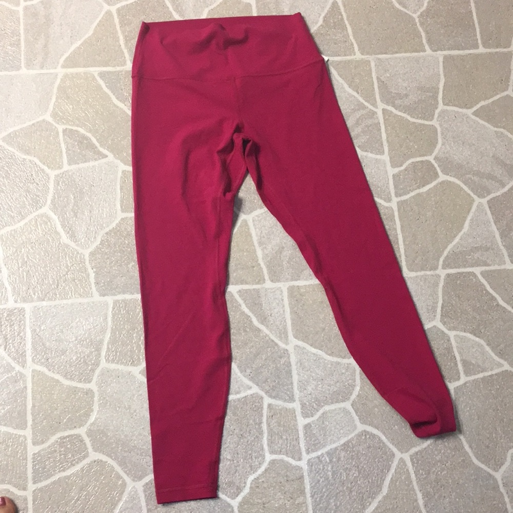 Lululemon Align Pants pink w/bag - Picture 3 of 8